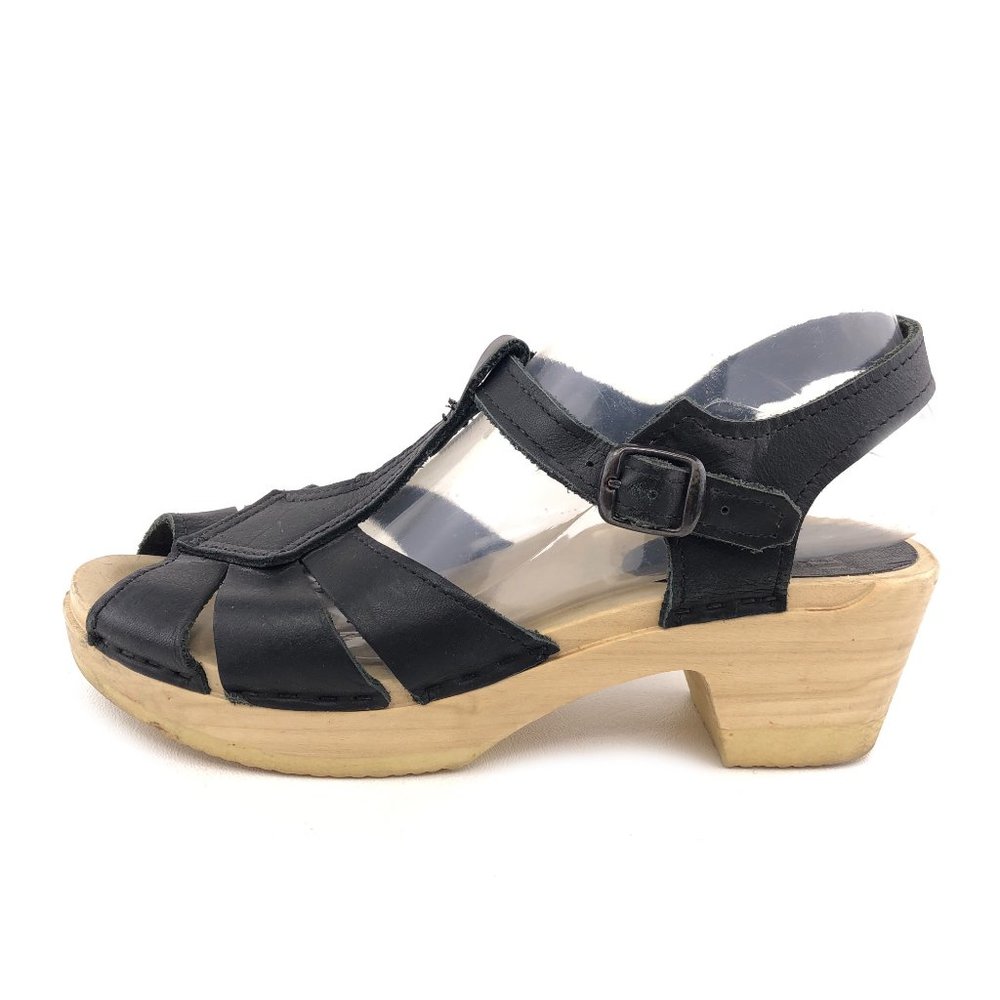 Sven Original Clogs Wooden Platform Sandals EUR 39